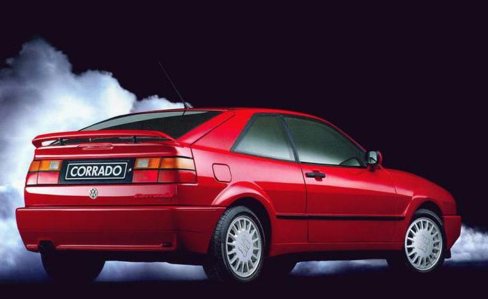 Volkswagen Corrado: specifikationer og modelbeskrivelse