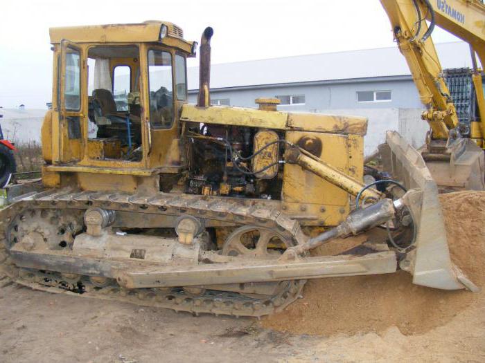 T 170 er en crawler bulldozer. Specifikationer og fotos