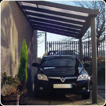 Polycarbonat Car Canopy: ideel til parkeringsplads