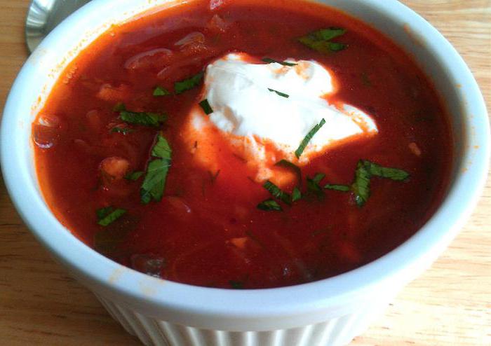 hvordan man laver en lækker borschsuppe