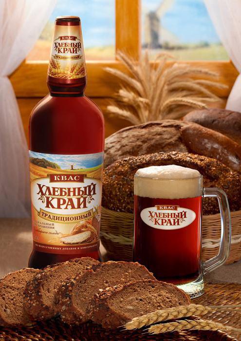 traditionelle kvass brød kant