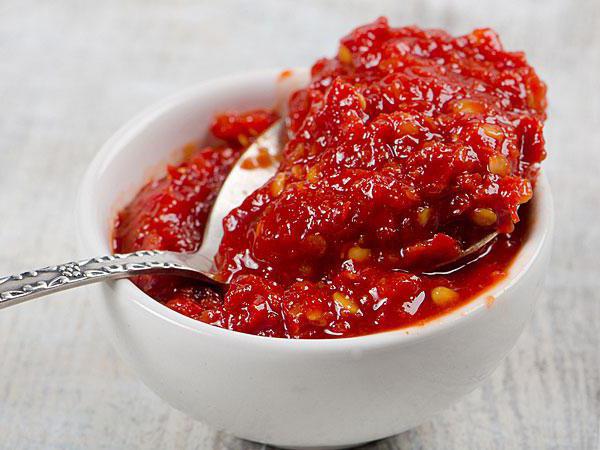 De bedste opskrifter til madlavning chutney sauce fra tomater
