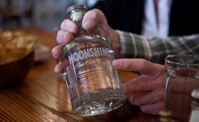 Moonshine uden lugt og med mild smag