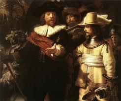 Rembrandt Night Watch billede beskrivelse