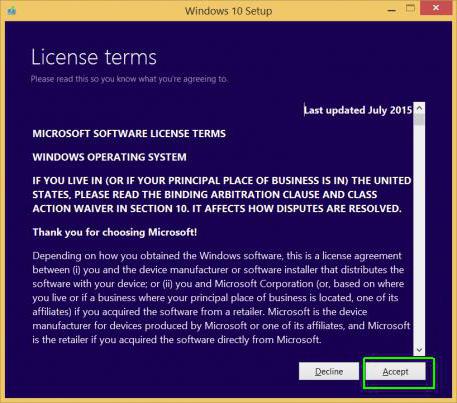 Geninstaller Windows 10, mens du vedligeholder licensen