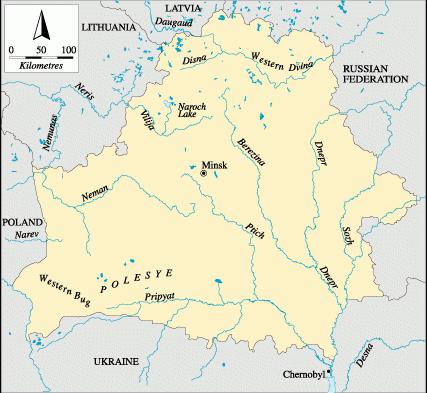 Søer og floder i Belarus. Kort beskrivelse af de største floder og søer