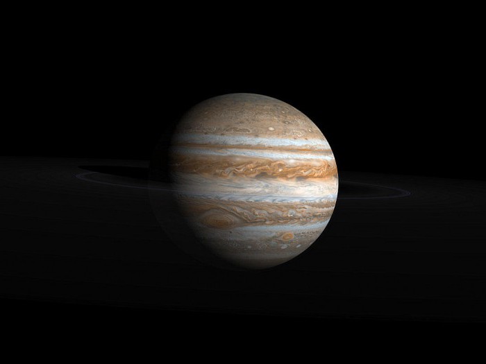 hvor mange ringe har jupiter