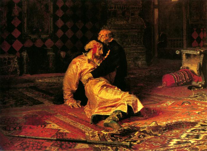 Bryllupet til Ivan The Terrible til kongeriget (kort)