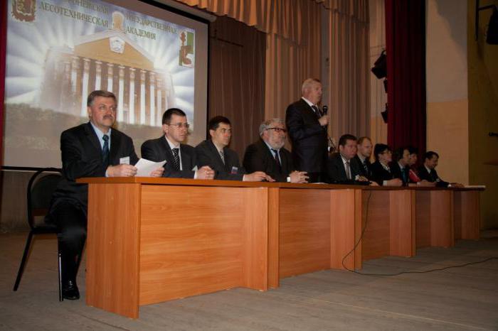 Voronezh State Forestry Academy bestået karakter