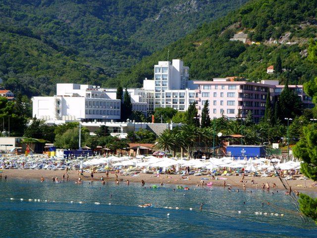 Montenegro hoteller med privat strand