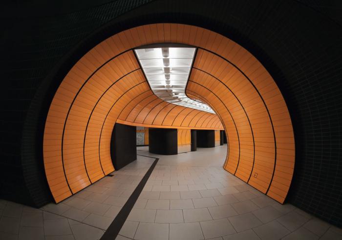 Berlin metro kort med seværdigheder