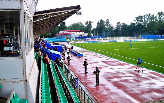 Adresse på stadion Petrovsky