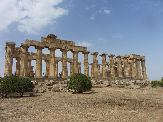 sicily sightseeing kort