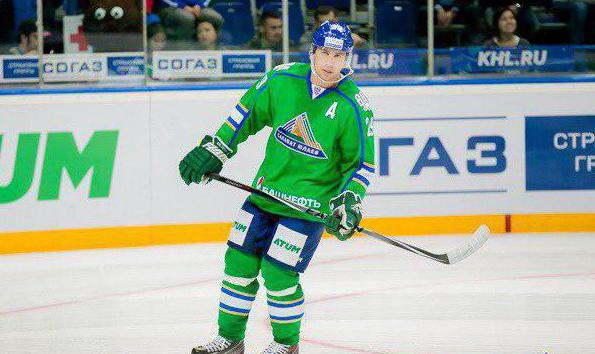 Russisk hockeyspiller Denis Khlystov