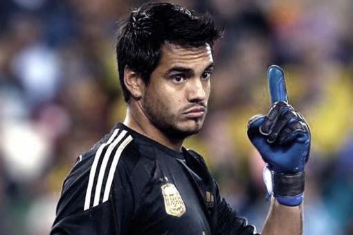 Sergio Romero målmand