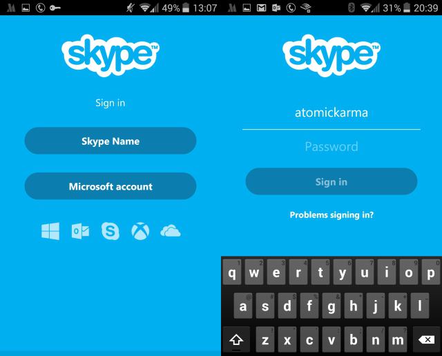 installer skype på telefonen