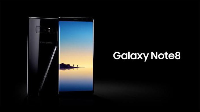 samsung note 8 specifikationer