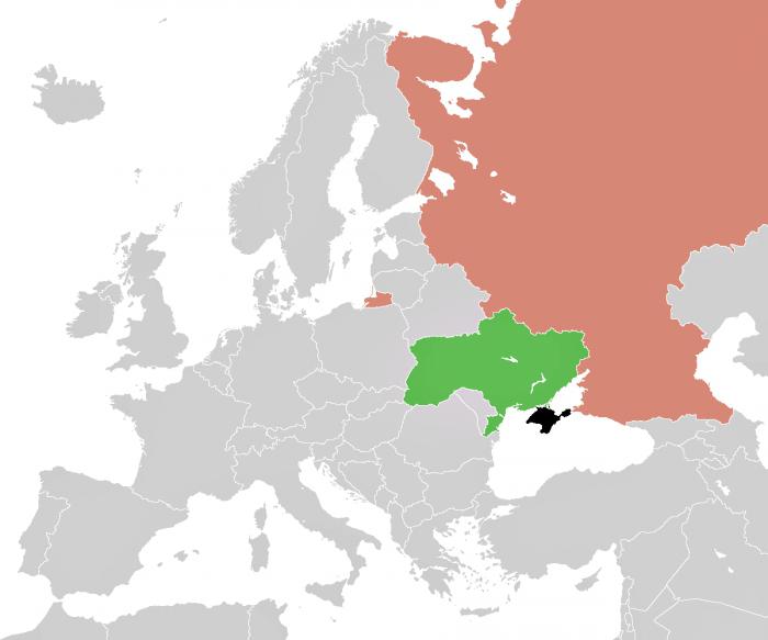 Statens grænse i Ukraine og Rusland